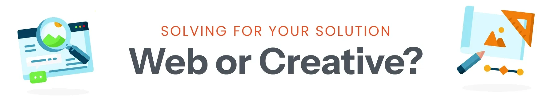 how to choose a web consulting agency in text graphic